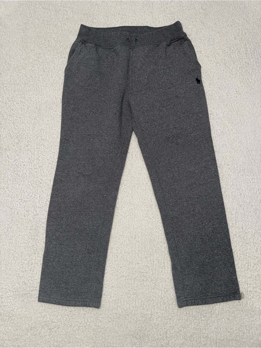 Polo Ralph Lauren Charcoal Gray Knit Sweatpants